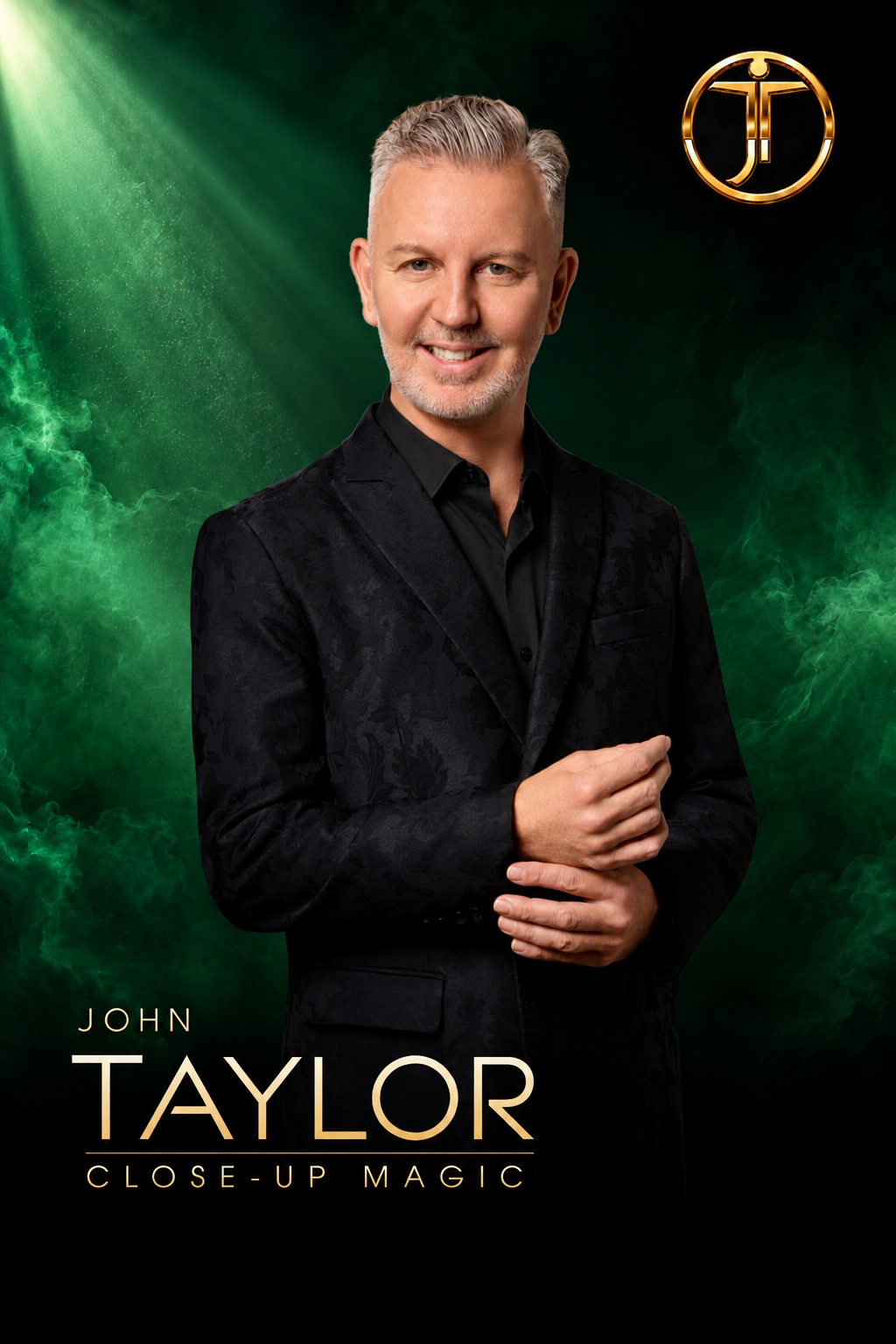 John Taylor’s Close-up Magic promotional poster